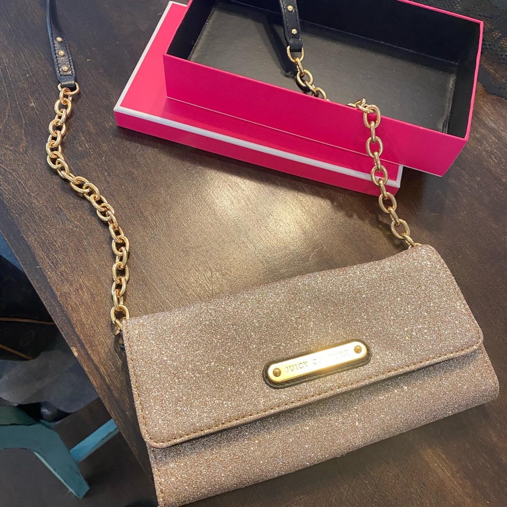 Adorable sparkly Juicy Couture bag